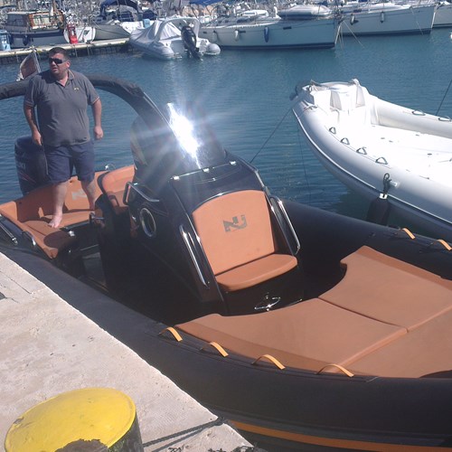Rent / charter Rib / Dinghy for Boat Diving, Boat Parties, Full Day Tour, Half Day Tour, Harbour Cruise, Private Charter & Team Building Activities in Malta & Gozo - Novajolly Prince 25