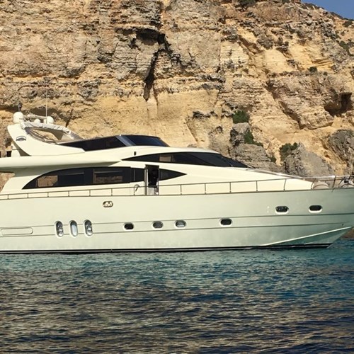 Rent / charter Luxury Yacht & Motor Boat for Boat Parties, Conference & Incentive / Meetings / Corporate, Full Day Tour, Half Day Tour, Harbour Cruise, Private Charter & Team Building Activities in Malta & Gozo - Cantieri Leonard 74 ft