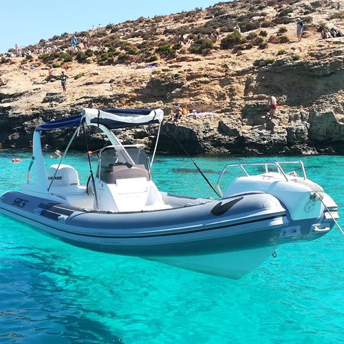 Rent / charter Rib / Dinghy for Full Day Tour, Half Day Tour, Harbour Cruise & Private Charter in Malta & Gozo - S680