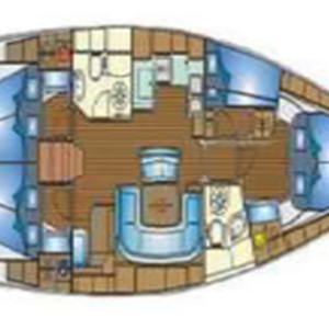 Bavaria 46 Cruiser - Chloe Layout