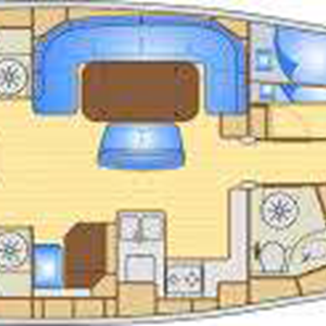 Bavaria 50 Cruiser - Jeannine Layout