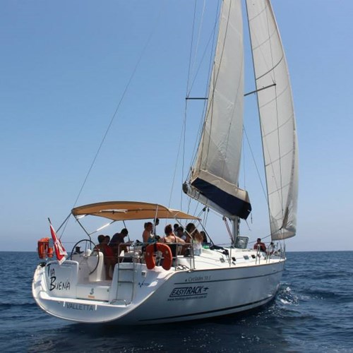 Rent / charter Sailing Yacht for Boat Parties, Conference & Incentive / Meetings / Corporate, Full Day Tour, Half Day Tour, Harbour Cruise, Private Charter & Team Building Activities in Malta & Gozo - Beneteau Cyclades 50.5