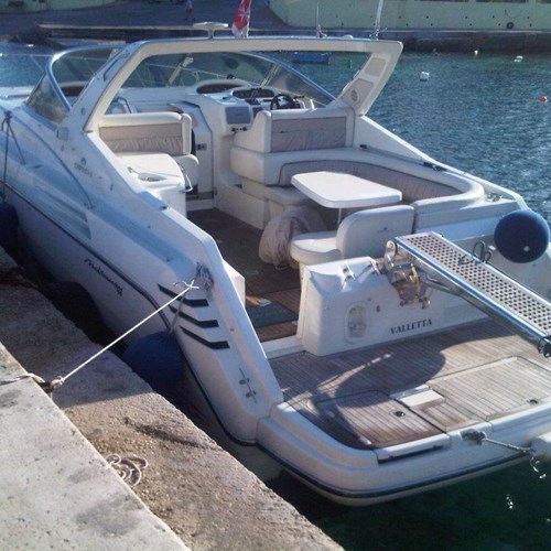 Rent / charter Motor Boat for Boat Parties, Conference & Incentive / Meetings / Corporate, Full Day Tour, Half Day Tour, Harbour Cruise, Private Charter & Team Building Activities in Malta & Gozo - Cranchi 40